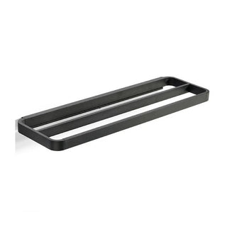 Rim Towel rail black double 44*12cm