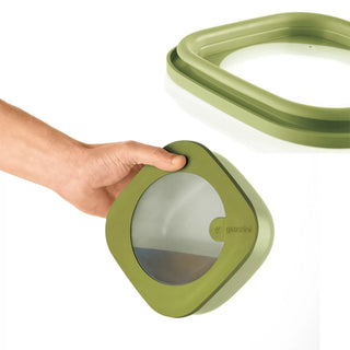 S STORE&MORE - Shallow Airtight Fridge/ Freezer/ Microwave Containers 450CC