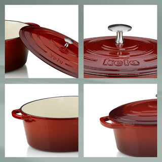 Roasting Round Tray Cast Iron 2.5L