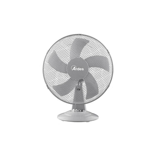 Desk Fan Steelo 16'', 50W, 5 Blades, Grey