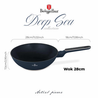 Wok, 28 cm, Deep Sea