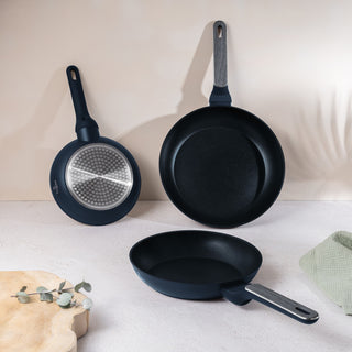3-Piece Frypan Set Deep Sea