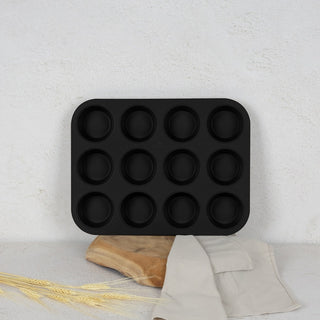 12 cups muffin pan Anthracite
