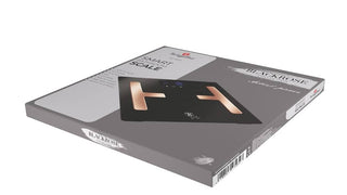 Digital bathroom scale with a capacity of 150 kg, Metallic Line Rose Gold Edition