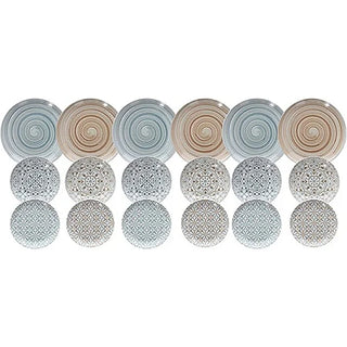 Table Set 18pcs Coupe AURA Italy