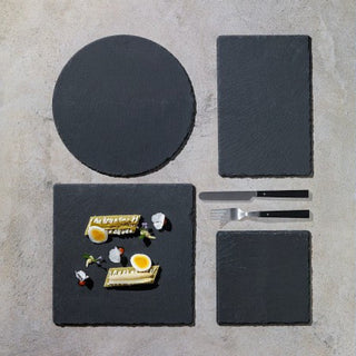 Square Plates 14cm w Ardesia