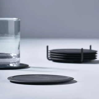 Single Black Coasters