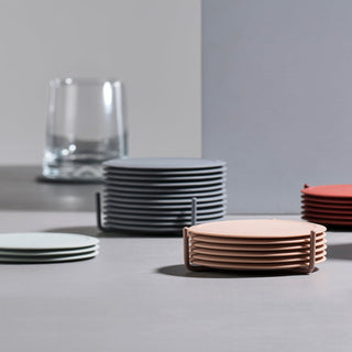 Single Black Coasters