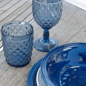 Harmony - Flat Plate - Blue - Set 6 pcs