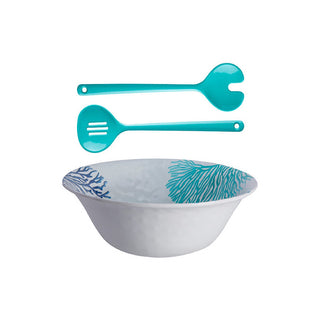 Mare - Salad Bowl&Cutlery Blue