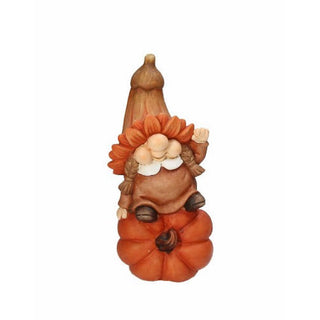 ELF With Pumpkin 24cm/h Christmas