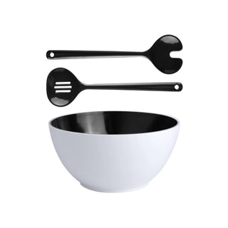 Summer - Salad Bowl & Cutlery - Blue