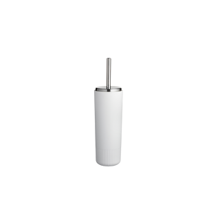 Toilet Brush Plissé White