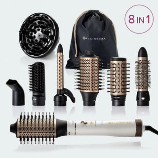 Air Wonder Hot Styler, 8in1, 1000W, Ceramic & Keratin Coating, Ion Tech